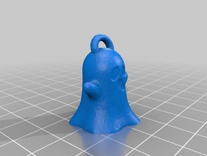 ghost chaveiro chaveiros 3d print model - Mito3D