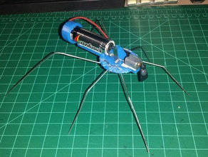 bug bot la robotica i easy print di halloween spider vibrazioni 3d print model - Mito3D