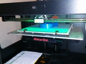 heatbed replicator 2 desktop v37 3d la stampante accessori 2x 3d print model - Mito3D