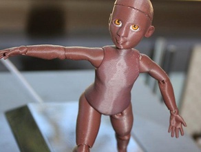 ball jointed pixie bambola i giocattoli giochi elf troll 3d print model - Mito3D