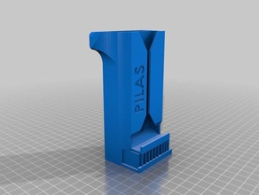 battery dispenser aa aaa dispensador pilas diy 3d print model - Mito3D