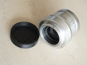 m39 à l'arrière de la pac caméra le bouchon d'objectif vintage lens 3d print model - Mito3D