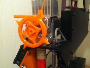 printrbot simple metal triforce feedwheel 3d de la impresora accesorios 3d print model - Mito3D
