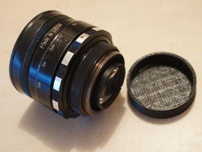 m42 tampa traseira câmera velho lentes 3d print model - Mito3D