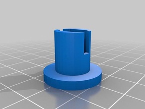 super 8mm film spindle adapter hobby 3d print model - Mito3D