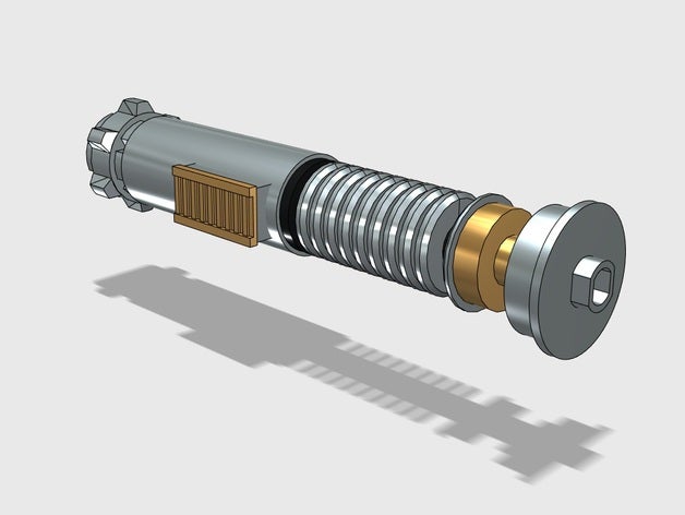 lukes sabre laser les jouets jeux 3D print model - Mito3D