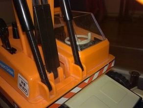 playmobil excavatrice de remplacement des pistons jouet jeu accessoires 3d print model - Mito3D