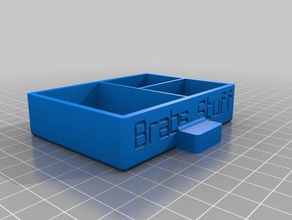 3 cassetto custodia altri personalizzato 3d print model - Mito3D