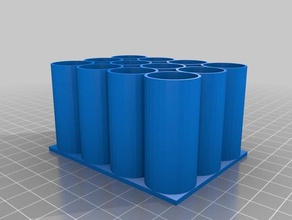 toilettage ciseaux titulaire outil de les titulaires boîtes personnalisé 3d print model - Mito3D
