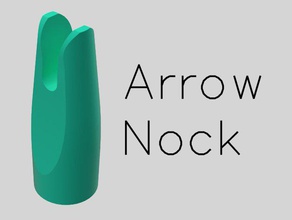 arrow nock sport outdoors archery bow 3d print model - Mito3D
