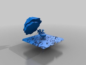 ssbm fountain dreams 3d printing 3d print model - Mito3D