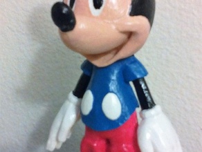 mickey mouse mensen 3d print model - Mito3D