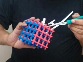 gridcell cube 3d de l'impression cubes 3d print model - Mito3D