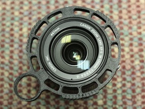 anello di messa a fuoco canon zoom lens fotocamera 3d print model - Mito3D
