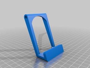 two part tablet stand folding remix household 3d print model - Mito3D