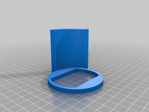 door leverhandle block household 3d print model - Mito3D