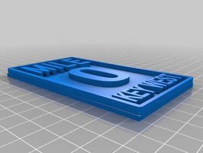 key west mile marker 0 signs logos road sign 3d print model - Mito3D