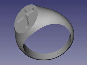 reverends ring rings 3d print model - Mito3D