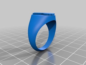 mapa de finlandia anillo anillos 3d print model - Mito3D