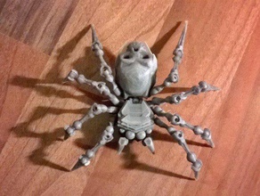 articulated spider animals 3d print model - Mito3D