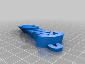 cornelia sleutelring organisatie maat 3d print model - Mito3D