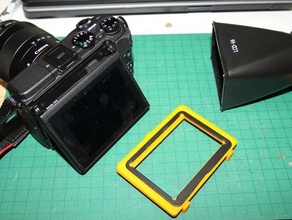 eos m3 lcd vizör kamera 3d print model - Mito3D