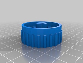 bouton dimmer le remplacement pièces variateur de la lumière rotatif ménage partie 3d print model - Mito3D
