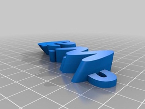 sleutelring vivian organisatie maat 3d print model - Mito3D