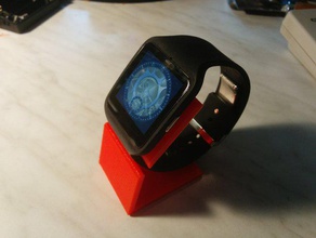 stand da sony smartwatch3 decoração 3d print model - Mito3D
