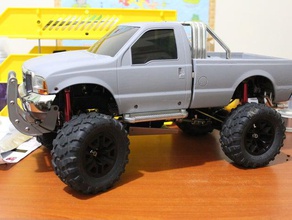 22 wheel tamiya f-350 mechanical toys 3d print model - Mito3D