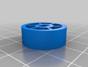 my customized wheel common toy gearmotor robotics 3d print model - Mito3D