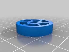 my customized wheel common toy gearmotor robotics 3d print model - Mito3D