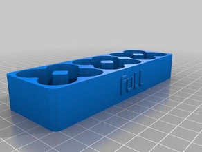 18650 battery containers customized 3d print model - Mito3D