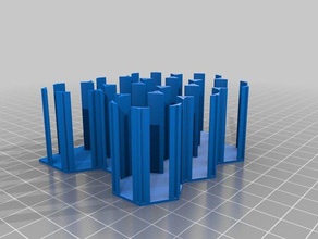 30ml bottle drying rack kitchen dining customized 3d print model - Mito3D
