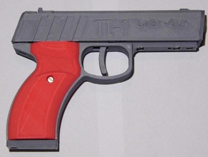 pi one laser pistol diy electronics labr-gun shooting sportshooting 3d print model - Mito3D