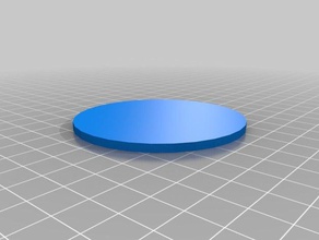 simple disc other customized 3d print model - Mito3D