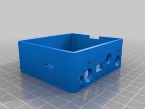 saic sound dept amp kit enclosure electronics amplifier 3d print model - Mito3D