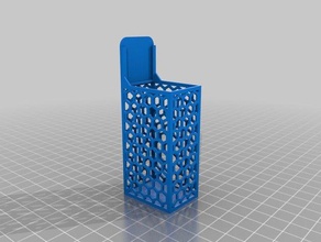 hex container containers customized 3d print model - Mito3D