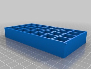 mijn maat pil vak containers 3d print model - Mito3D