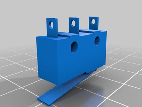 microinterruttore di finecorsa 3d la stampante parti designspark mechanical dsm2 meccanico punto arresto snapswitch themakerhive 3d print model - Mito3D