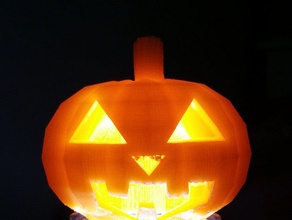 jack-o-lantern decoração o dia das bruxas de halloween 3d print model - Mito3D