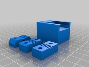 belt tensioner 3d printer parts 3drag k8200 velleman 3d print model - Mito3D