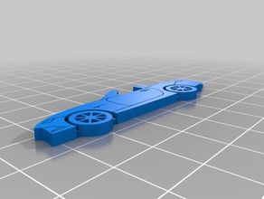 mazda mx-5 nd sleutelhanger sleutelhangers 3d print model - Mito3D