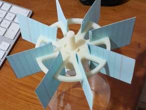thinkfun paddle wheel construction toys boat steam stem thinkfunchallenge tvy water wind windmill 3d print model - Mito3D