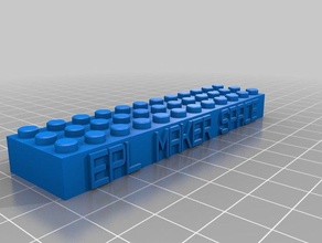 epl lego construction toys customized 3d print model - Mito3D