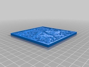 plzen namesti 2d art customized 3d print model - Mito3D