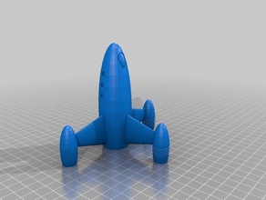 booster rocket cfos 3d printing 3d print model - Mito3D
