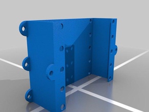 stackable ftc servo motor controller mount robotics 3d print model - Mito3D