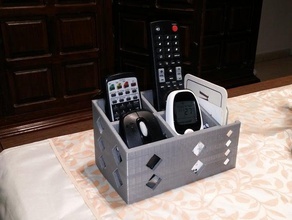 remote control organizer household 3d print model - Mito3D