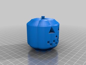 mi personalizados de jack-o-linterna leah decoración 3d print model - Mito3D